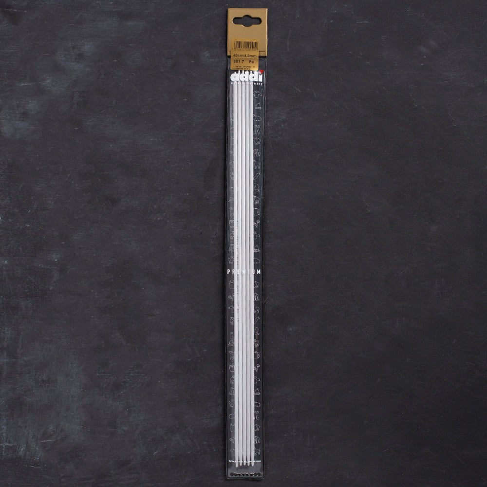 Addi 4mm 40cm 5'li Çorap Şişi - 201-7 - Hobium